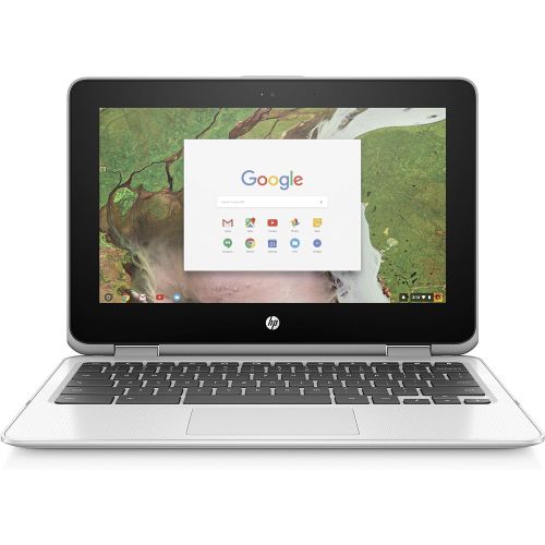  Amazon Renewed HP 4SH02UAR#ABA 2 in 1 Chromebook - x360 11 ae100 11 ae110nr 11.6 inches Touchscreen 1366 x 768 Celeron N3350 4 GB RAM 32 GB Flash Memory Refurbished Chrome OS Intel HD (Renewed)