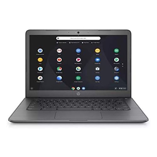  Amazon Renewed HP Newest 14inch Lightweight Chromebook-Intel Celeron N3350 Up to 2.4GHz Processor, 4GB LPDDR4 Memory, 32GB SSD, Intel HD Graphics, WiFi, B&O Play Audio, Chrome OS (Renewed)