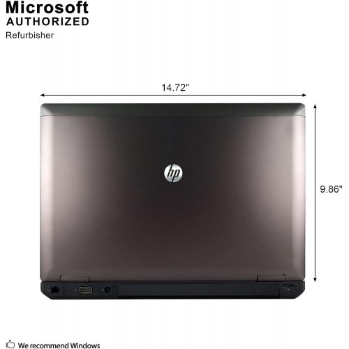  Amazon Renewed HP ProBook 6570b Notebook PC - Intel Core i5-3320M 2.5Ghz 8GB 128SSD DVDRW Windows 10 Professional (Renewed)