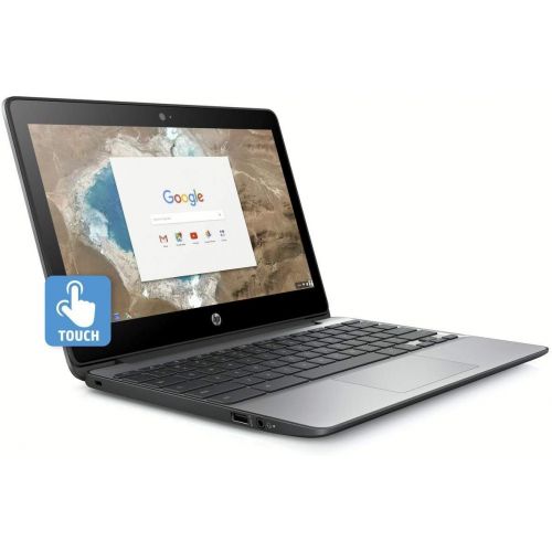  Amazon Renewed 2019 Flagship HP 11.6in HD IPS WLED Touchscreen Chromebook - Intel Celeron N3060 up to 2.48GHz 4GB RAM 16GB eMMC 802.11ac HDMI Bluetooth USB 3.1 HD Webcam Chrome OS (Renewed)