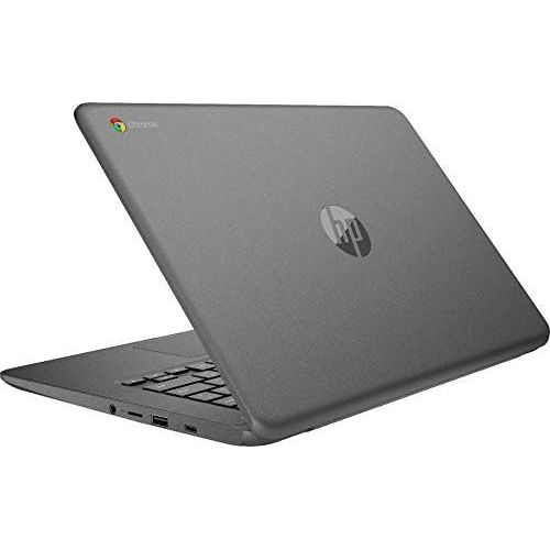  Amazon Renewed HP Newest 14inch Chromebook AMD Dual-Core A4-9120C Processor, 4GB DDR4 Memory, 32GB eMMC Storage, AMD Radeon R4 Graphics, Chrome OS-Gray(Renewed)