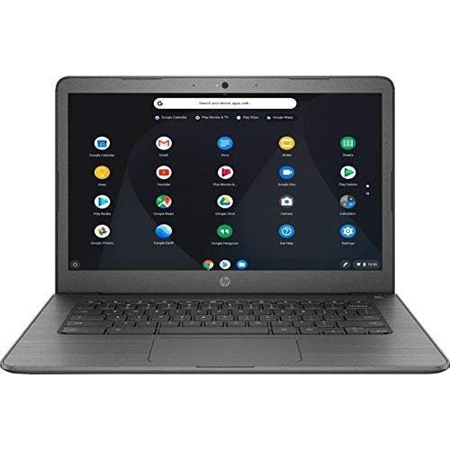  Amazon Renewed HP Newest 14inch Chromebook AMD Dual-Core A4-9120C Processor, 4GB DDR4 Memory, 32GB eMMC Storage, AMD Radeon R4 Graphics, Chrome OS-Gray(Renewed)