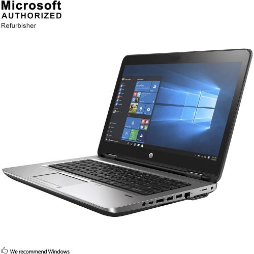  Amazon Renewed HP ProBook 640 G3 14 Inch Laptop PC, Intel Core i5-7200U up to 3.1GHz, 8G DDR4, 256G SSD, VGA, DP, Windows 10 Pro 64 Bit Multi-Language Support English/French/Spanish(Renewed)