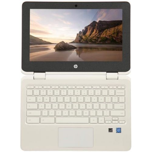  Amazon Renewed HP 2-in-1 Convertible Chromebook 11.6 HD IPS Touchscreen, Intel Celeron N3350 Processor, 4GB Ram 32GB SSD, Intel HD Graphics, Wi (Renewed)