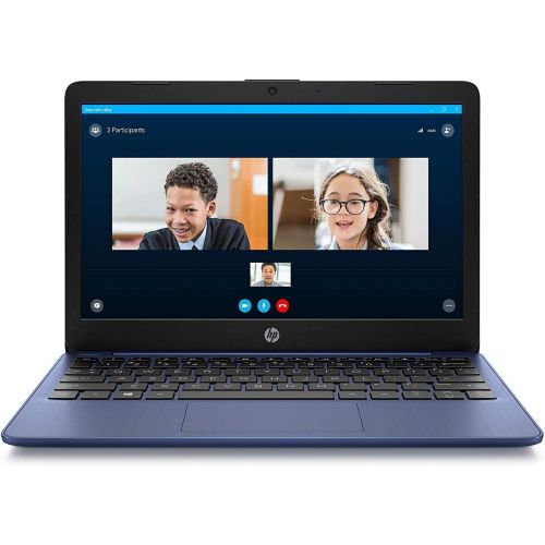  Amazon Renewed 2021 Flagship HP Stream 11 Laptop 11.6 Diagonal HD SVA Anti-Glare Display Intel Celeron N4000 Processor 4GB RAM 32GB eMMC USB-C WIFI5 Bluetooth Microsoft 365 Win10 Blue (Renewed)