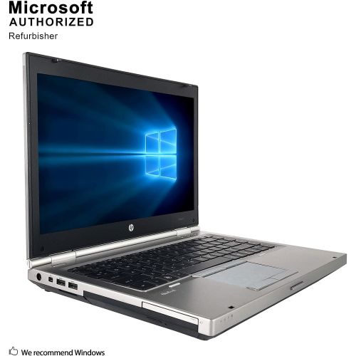  Amazon Renewed HP EliteBook 8460P 14-inch Notebook PC - Intel Core i5-2520M 2.5GHz 8GB 250GB Windows 10 Professional (Renewed)