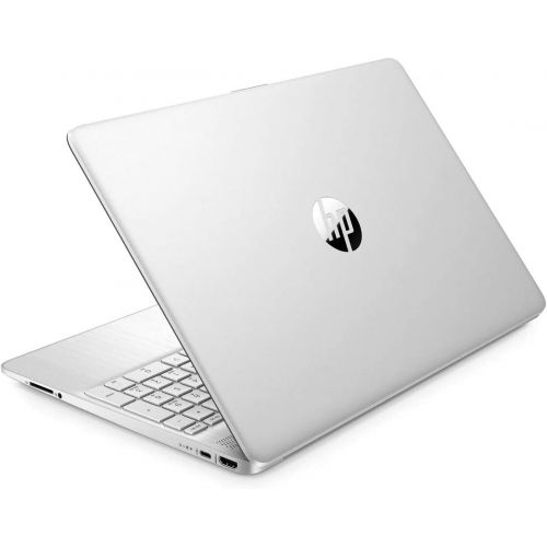  Amazon Renewed Newest HP 15.6inch Laptop, Intel Dual-Core i3-1005G1 Processor Up to 3.40 GHz, 4GB DDR4 RAM, 128GB SSD, HDMI, Bluetooth, Win 10-Silver (Renewed)