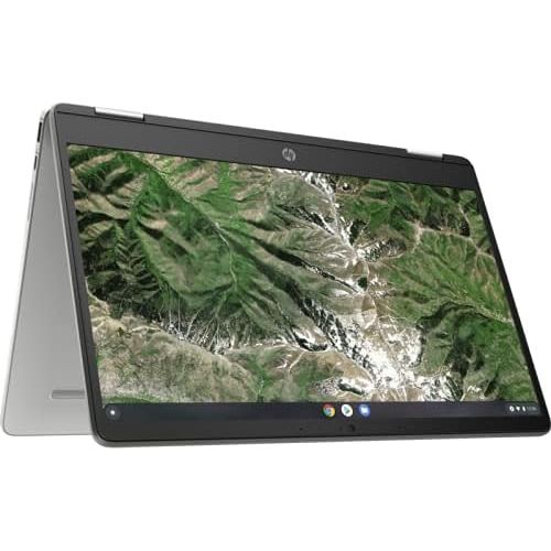 에이치피 Amazon Renewed HP Chromebook x360 14a-ca0036nr 14 TS Intel Celeron N4020 Intel UHD Graphics 600 4 GB RAM 64 GB eMMC Chrome OS BT Webcam Mineral Silver(Renewed)