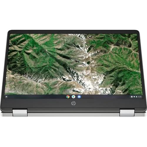 에이치피 Amazon Renewed HP Chromebook x360 14a-ca0036nr 14 TS Intel Celeron N4020 Intel UHD Graphics 600 4 GB RAM 64 GB eMMC Chrome OS BT Webcam Mineral Silver(Renewed)