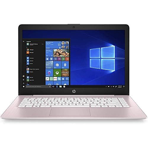  Amazon Renewed Newest HP 14inch Stream Laptop, AMD A4-9120 Processor, 4GB DDR4 RAM, 64GB SSD, AMD Radeon Graphics, WiFi, Bluetooth, HDMI, Win10 Home (Renewed) (Pink/A4/64GB)