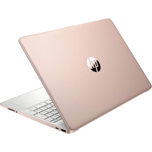  Amazon Renewed HP 15.6inch HD Laptop, AMD Quad-Core Ryzen 5 3500U Processor Up to 3.70GHz, 8GB DDR4 RAM, 256GB NVMe M.2 SSD, AMD Radeon Vega 8 Graphics, Win10 OS, Rose Pink (Renewed)