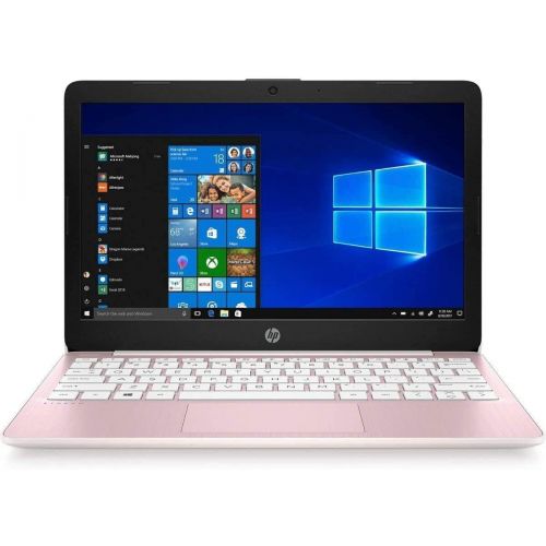  Amazon Renewed 2020 HP Stream 11.6 inch Laptop Computer Intel Celeron N4020 Upto 2.8 GHz, 4GB RAM, 32GB eMMC Storage, Windows 10 Home, 13Hr Battery Life, (Rose Pink) (Renewed)