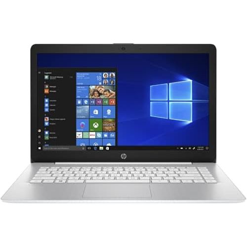 에이치피 Amazon Renewed HP Stream Laptop 14-ds0013ds 14 AMD A6-9220e AMD Radeon R4 Graphics 4 GB RAM 64 GB eMMC W10 Home in S Mode BT Webcam Diamond White(Renewed)