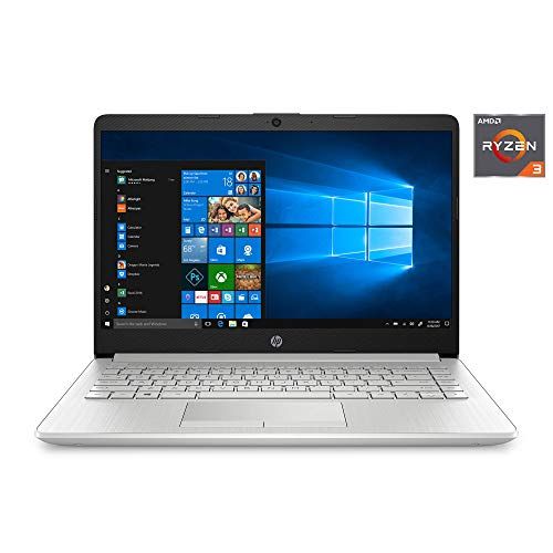  Amazon Renewed HP 2020 14-inch HD Laptop PC, AMD Ryzen 3 3250U Dual-Core Processor, 4GB RAM, 1TB Hard Drive, HDMI, AMD Radeon Vega 3 Graphics, Windows 10 Home, Silver (Google Classroom Compatible