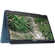 Amazon Renewed HP Chromebook x360 Laptop Computer in Teal Color Intel Celeron N4020 up to 2.8GHz 4GB DDR4 RAM 64GB eMMC 14inch HD 2-in-1 Touchscreen (Renewed)