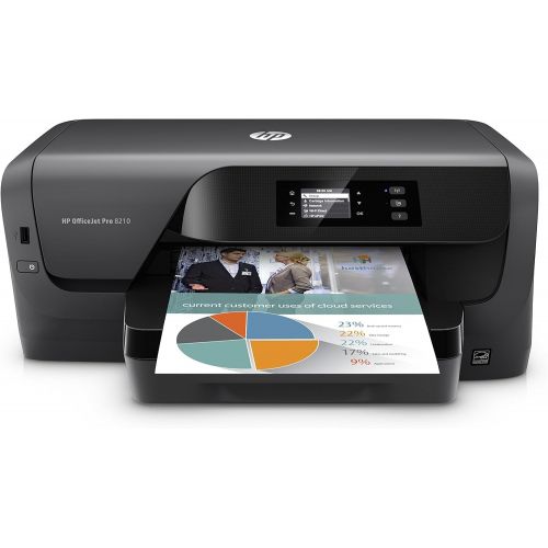  Amazon Renewed HP OfficeJet Pro 8210 Wireless Color Printer with Mobile Printing, Amazon Dash replenishment ready (D9L64A) (Renewed)