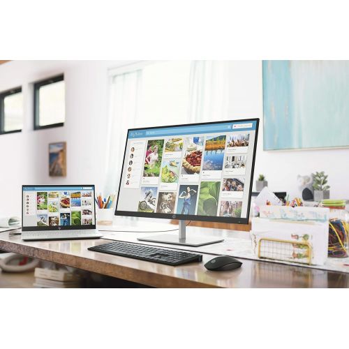  Amazon Renewed HP Pavilion 27 Quantum Dot Display, VESA Certified HDR, Quantum Dot Resolution, DCI-P3 Technology, Ultra-Thin Design (5DQ99AA) (Renewed)