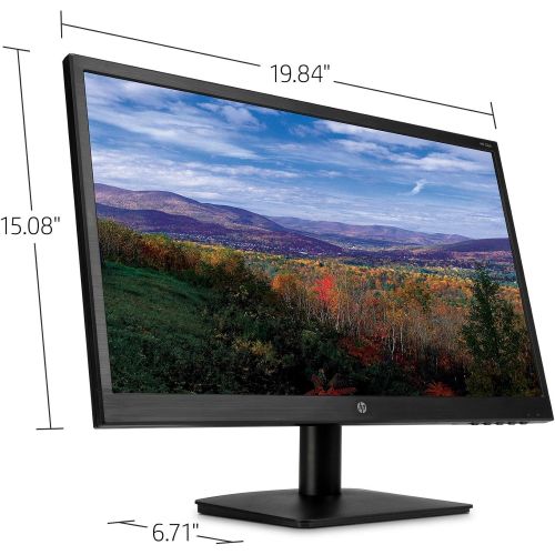  Amazon Renewed HP 21.5-inch FHD Monitor with Tilt Adjustment and Anti-glare Panel (22yh, Black) (Renewed)