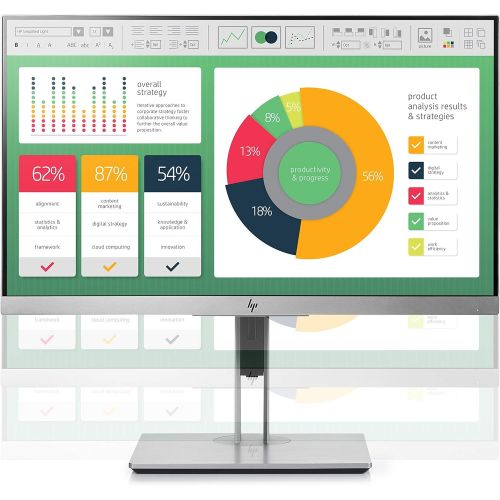  Amazon Renewed HP EliteDisplay E223 21.5-Inch Screen Led-Lit Monitor Gray (1FH45A8#ABA) (Renewed)