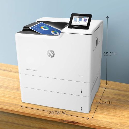  Amazon Renewed HP J8A05A#BGJ LaserJet Enterprise Color M653x Wireless USB LAN Duplex Printer