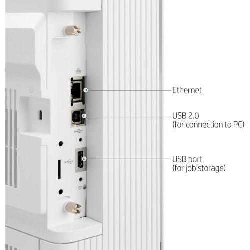  Amazon Renewed HP J8A05A#BGJ LaserJet Enterprise Color M653x Wireless USB LAN Duplex Printer