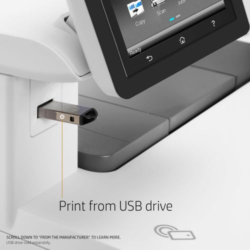  Amazon Renewed HP Laserjet Pro M477fdw Multifunction Wireless Color Laser Printer with Duplex Printing (CF379A) (Renewed)