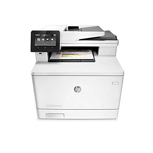  Amazon Renewed HP Laserjet Pro M477fdn Multifunction Color Laser Printer with Built-in Ethernet & Duplex Printing (CF378A) (Renewed)