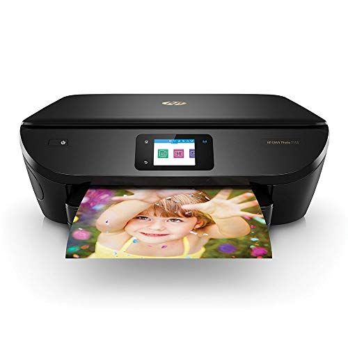  Amazon Renewed HP Envy Photo 7155 All-in-One Printer with WiFi and Mobile Printing (Renewed)