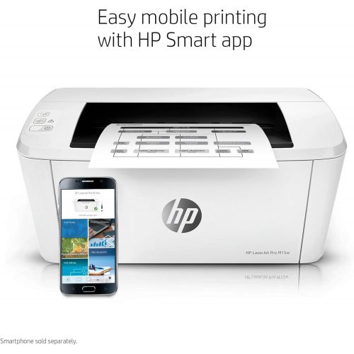  Amazon Renewed HP Laserjet Pro M15w Wireless Laser Printer (W2G51A) (Renewed)