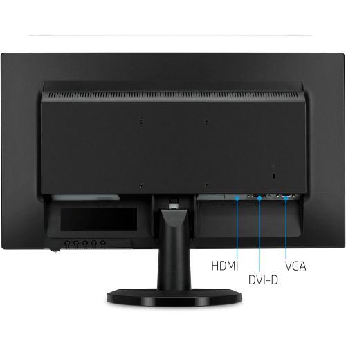  Amazon Renewed HP 24-inch FHD IPS Monitor with Tilt Adjustment and Anti-glare Panel (24yh, Black) (Renewed)