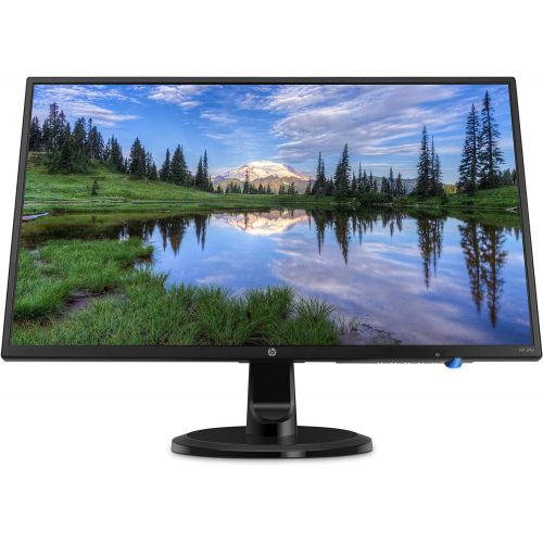  Amazon Renewed HP 24-inch FHD IPS Monitor with Tilt Adjustment and Anti-glare Panel (24yh, Black) (Renewed)