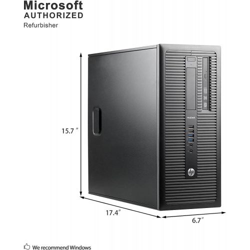  Amazon Renewed HP ProDesk 600 G1 Tower Desktop Business PC,Intel Core I5 4570 Upto 3.6G, 12G, 1T SSD, WiFi, BT 4.0, VGA, DP, Win 10 64 Bit-Multi-Language(CI5)(Renewed)