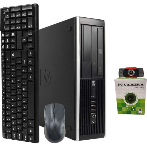 에이치피 Amazon Renewed HP Elite 6300 Desktop Computer PC, Intel Core i7 3.4GHZ Processor, 16GB Ram, 512GB M.2 SSD Drive, Wi-Fi & Bluetooth, Wireless Keyboard and Mouse, 1080p Webcam, Windows 10 (Renewed)