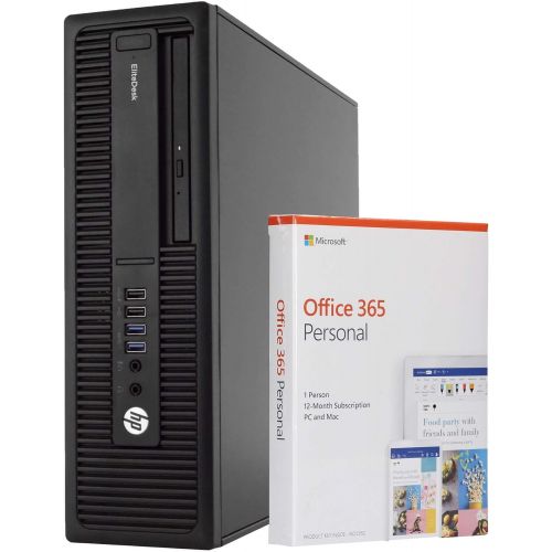  Amazon Renewed HP EliteDesk 800G2 Desktop Computer PC, 8GB RAM, 512GB SSD Hard Drive, Windows 10 Professional 64 Bit (Renewed)
