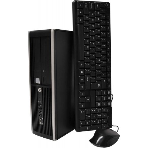  Amazon Renewed HP Elite Desktop Computer Package - Intel Core i5 3.2-GHz, 8GB RAM, 240GB Solid State Drive, 19 Inch LCD, DVD, Keyboard, Mouse, WiFi, Windows 10 Professional (Renewed)