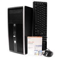 Amazon Renewed HP 6200 Desktop Computer Tower, Intel Quad Core i5 3.1GHz, 16GB RAM, 1TB HDD, Microsoft Windows 10 Professional, Microsoft Office 365 Personal, DVD, Keyboard, Mouse, WiFi, Refurbis