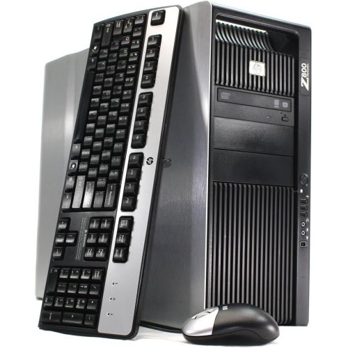  Amazon Renewed Renewed - HP Z800 Workstation Desktop - 96GB DDR3 RAM, 2 x 480GB SSD (960GB Total), 2x Intel Xeon Quad Core E5620 2.4GHz, WIFI, Quadro 400, Windows 10 Pro 64-bit (Renewed)