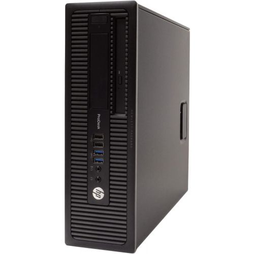  Amazon Renewed HP ProDesk 600G1 Desktop Computer PC, Intel Quad-Core i5, 500GB HDD Storage, 4GB DDR3 RAM, Windows 10 Pro, DVD, WiFi, New 24in Monitor, Wireless Keyboard and Mouse (Renewed)