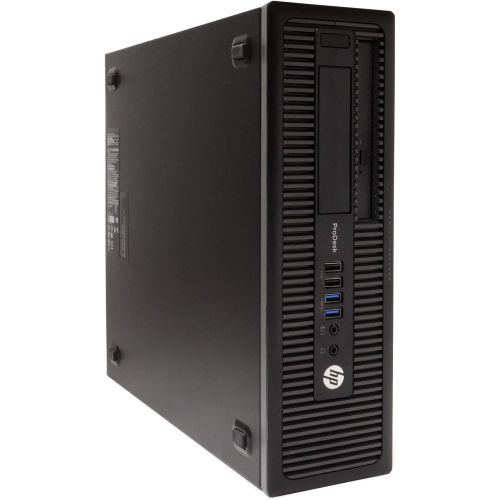  Amazon Renewed HP ProDesk 600G1 Desktop Computer PC, Intel Quad-Core i5, 500GB HDD Storage, 4GB DDR3 RAM, Windows 10 Pro, DVD, WiFi, New 24in Monitor, Wireless Keyboard and Mouse (Renewed)