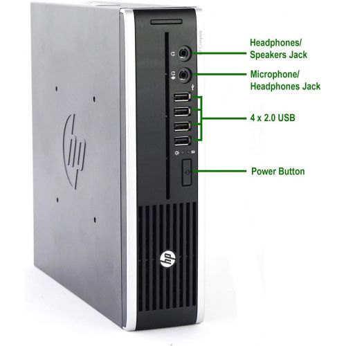  Amazon Renewed HP 8200 USFF Computer Desktop PC, Intel Core i5 3.1GHz Processor, 8GB Ram, 320GB Hard Drive, WiFi Bluetooth, 1080p Webcam, Wireless Keyboard & Mouse, 20 Inch Monitor, Windows 10 (R