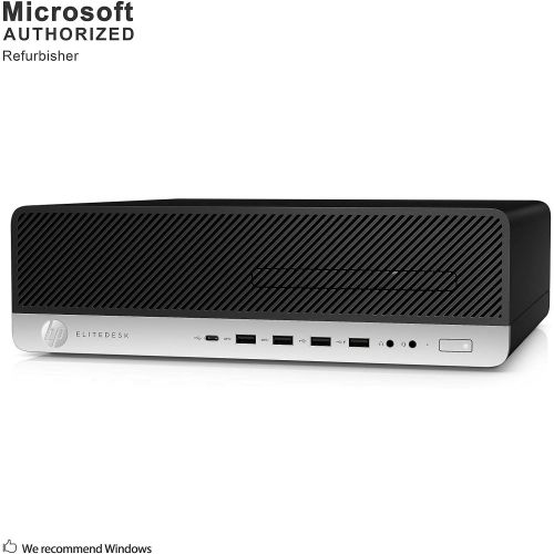  Amazon Renewed HP EliteDesk 800 G3 Small Form Factor Desktop PC, Intel Quad Core I7-7700 up to 4.2GHz, 16G DDR4, 500G, DVDRW, WiFi, BT, DP, Windows 10 Pro 64 Bit-Language Supports English/Spanish