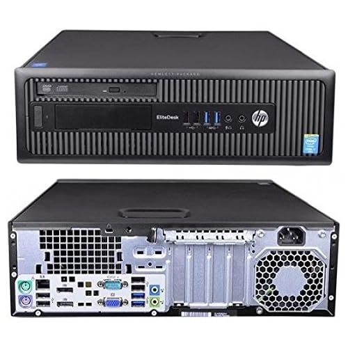  Amazon Renewed HP Prodesk 600 G1 SFF Slim Business Desktop Computer, Intel I7-4770 3.40 GHz, 32GB RAM, 256GB SSD 500gb SATA Drive,with 22 P221 HP Monitor, DVD, USB 3.0, Windows 10 Pro 64 Bit (Ren