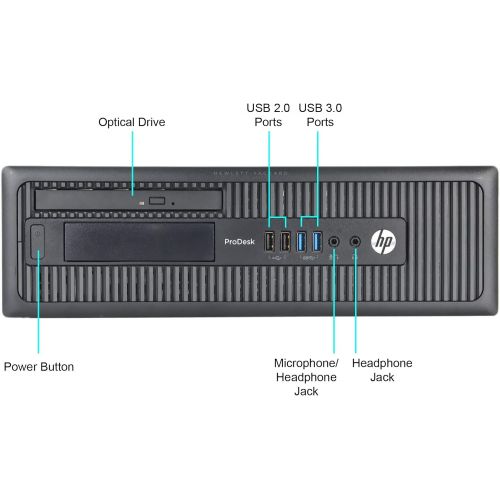  Amazon Renewed HP Prodesk 600 G1 SFF Slim Business Desktop Computer, Intel I7-4770 3.40 GHz, 32GB RAM, 256GB SSD 500gb SATA Drive,with 22 P221 HP Monitor, DVD, USB 3.0, Windows 10 Pro 64 Bit (Ren