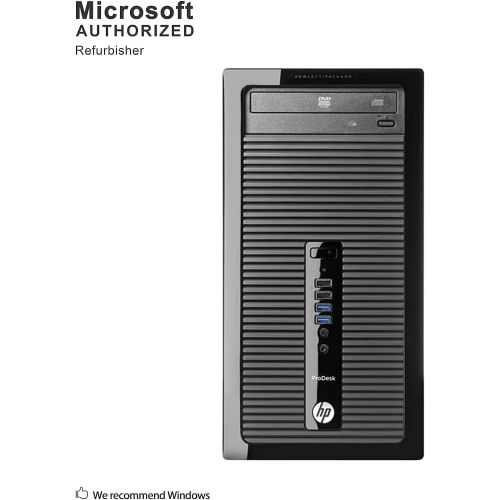  Amazon Renewed HP ProDesk 400 G1 Tower Computer PC, Intel Quad Core i5-4570 up to 3.6GHz, 16G DDR3, 256G SSD, DVD, Windows 10 Pro 64 Bit-Multi-Language Supports English/Spanish/French (Renewed)