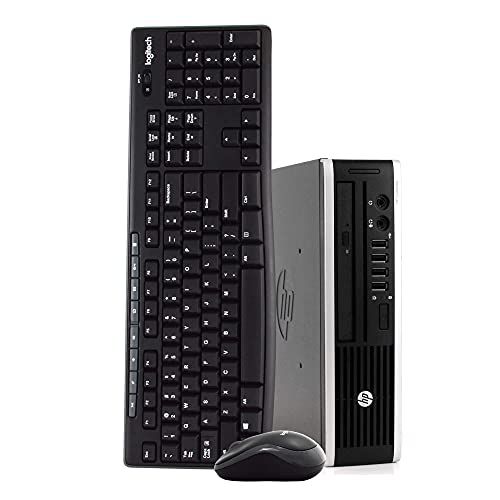  Amazon Renewed HP Elite 8300 Ultra Small Desktop Computer PC, Intel Quad Core i5, 16GB RAM, 512GB SSD, Windows 10, New Periphio Keyboard & Mouse, New 16GB Flash Drive, DVD, WiFi (Renewed)