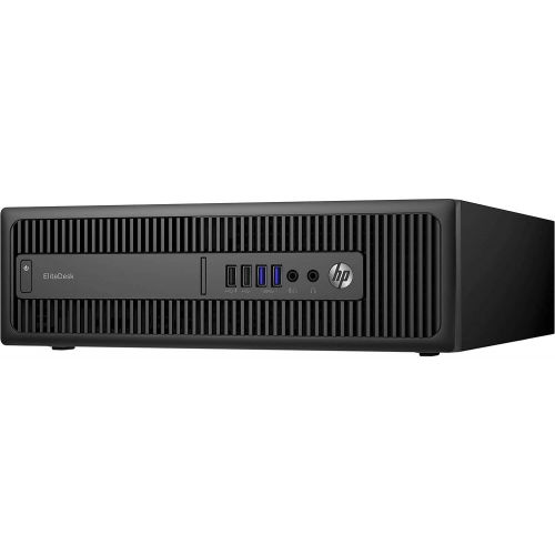  Amazon Renewed HP EliteDesk 800 G2 Desktop Mini Business Computer PC, Intel i5-6500T, 8GB RAM, 256GB SSD, Windows 10 Pro, New 23.6-inch FHD V7 LED Monitor, Wireless Keyboard & Mouse, 16GB Flash D