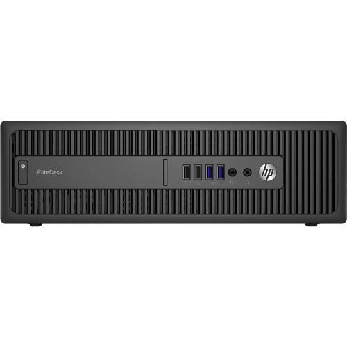  Amazon Renewed HP EliteDesk 800 G2 Desktop Mini Business Computer PC, Intel i5-6500T, 8GB RAM, 256GB SSD, Windows 10 Pro, New 23.6-inch FHD V7 LED Monitor, Wireless Keyboard & Mouse, 16GB Flash D