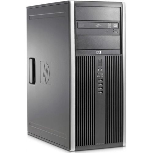 Amazon Renewed HP Desktop Elite 8000 CMT Intel C2D E8400 3.00GHz 4GB DDR3 1TB HDD DVD+RW Win 10 Pro (Renewed)