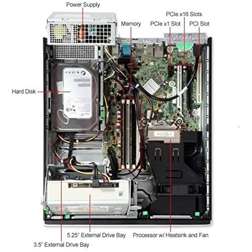  Amazon Renewed HP Z210 SFF Workstation i5-2400 Quad Core 3.1Ghz 8GB 500GB Intel HD Graphics 2000 Win 10 Pre-Install (Renewed)