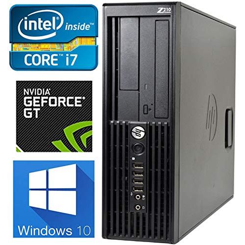  Amazon Renewed HP i7 Gaming Computer, Quad-Core i7 Upto 3.8GHz, 16GB RAM, 1TB SSD + 1TB HD, 4K Nvidia GeForce GT 730 Graphics Card 4GB(HDMI, DVI, VGA), WiFi & BT, DVD-RW, USB 3.0, Win 10 Pro(Rene